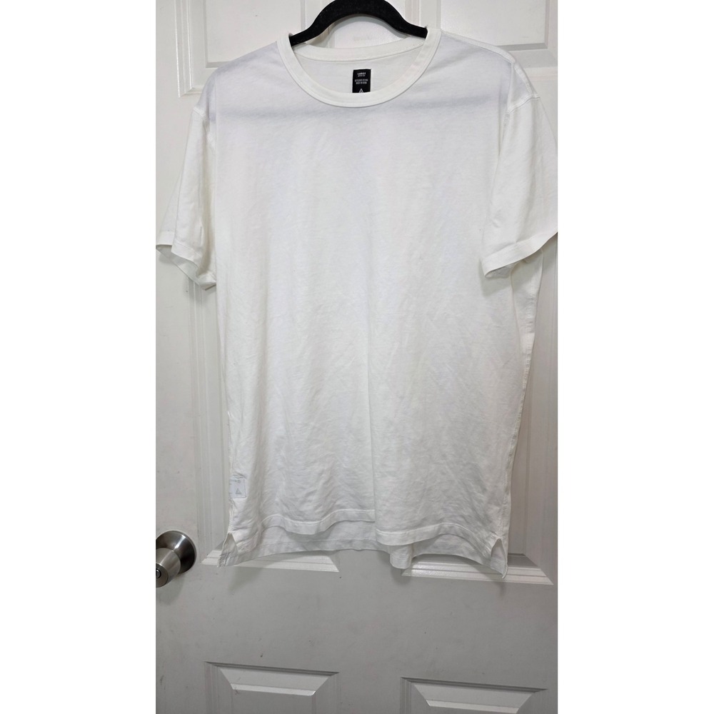 The Great PNW Apex Tee White Mens Large Cotton Short Sleeve T-Shirt PNW Style
